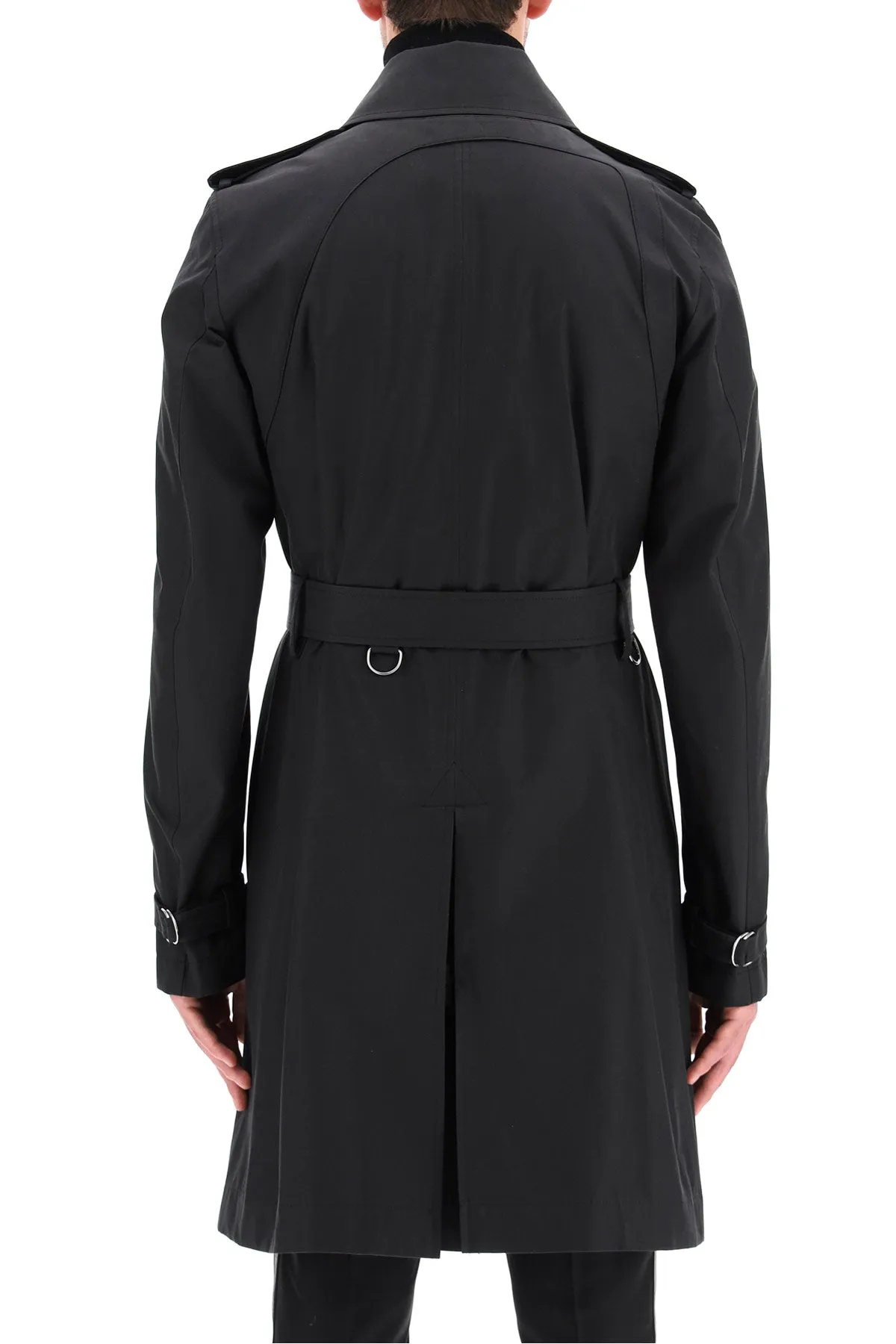 Alexander McQueen Double-Breasted Trench Coat