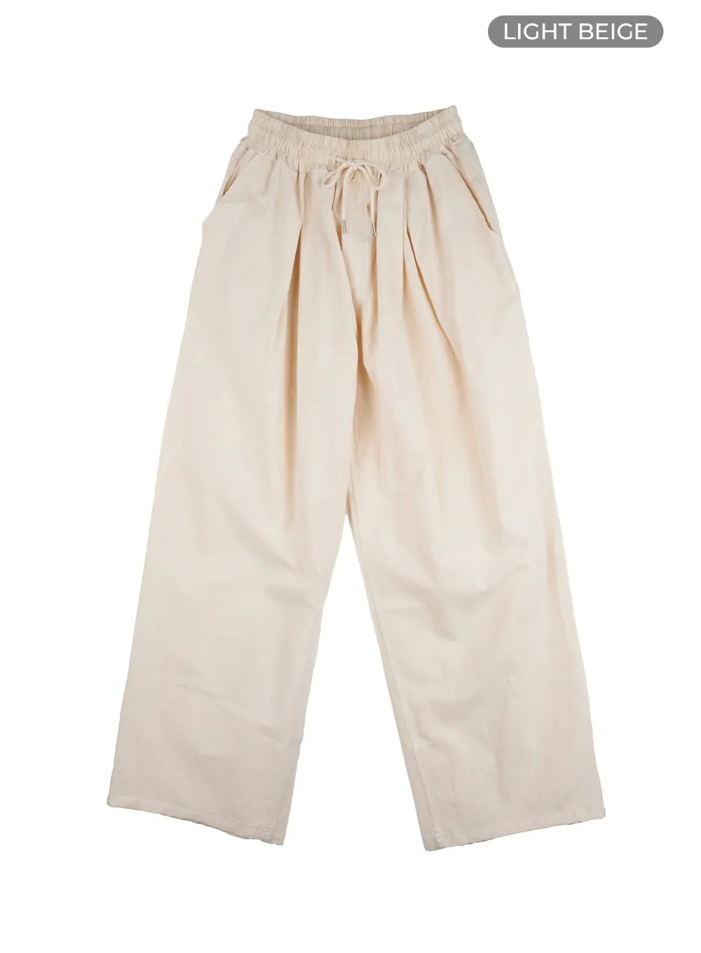 Banded Wide Leg Trousers IL409