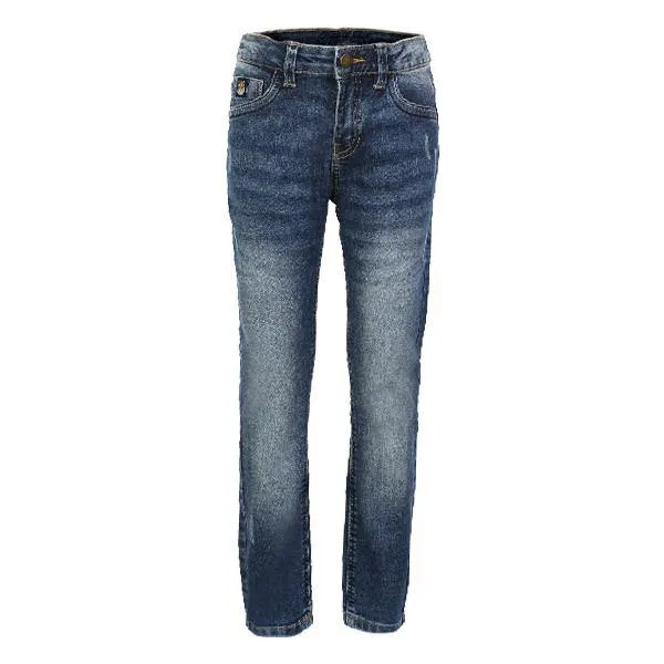 BOYS DENIM BLUE TROUSERS