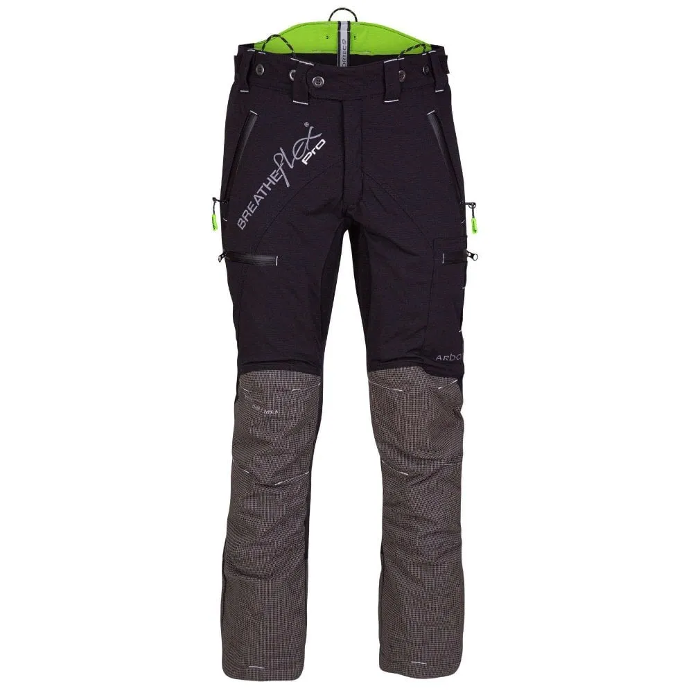 Breatheflex Pro Black Chainsaw Trousers Type A