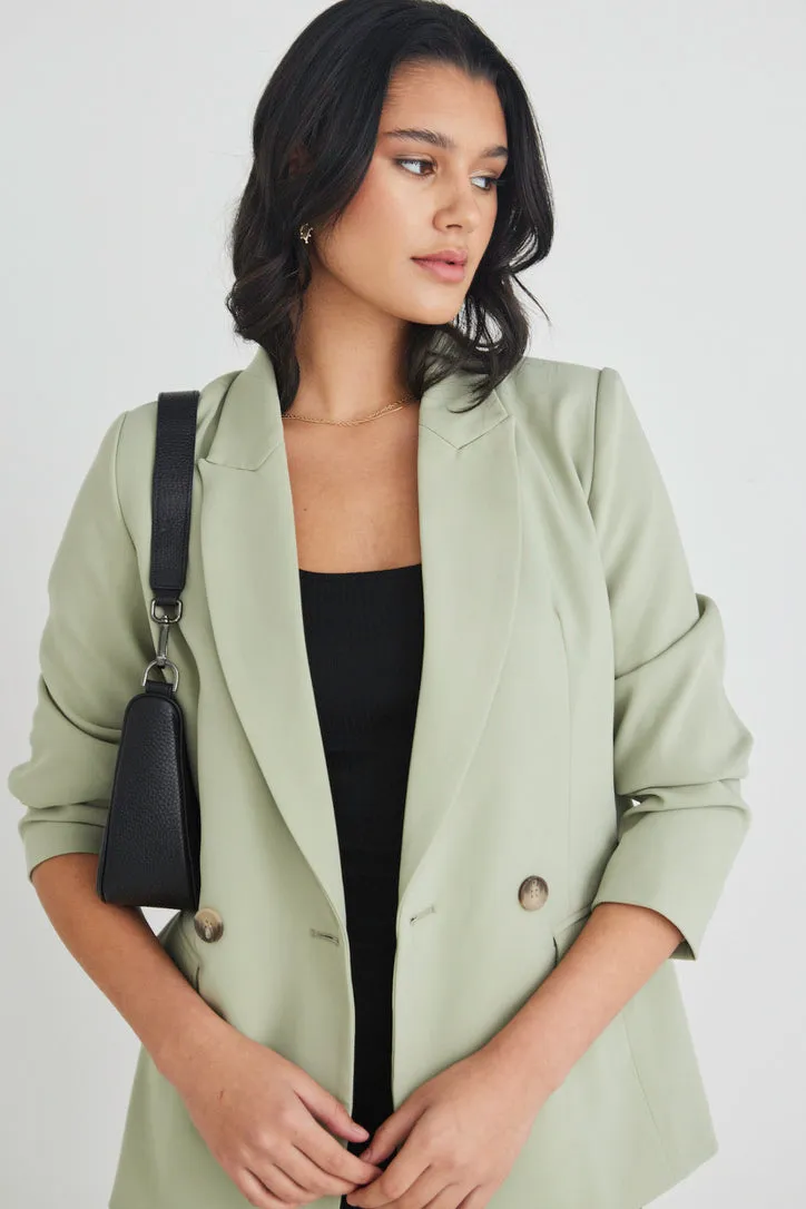 Cooper Moss Tencel Semi Fitted Boyfriend Blazer