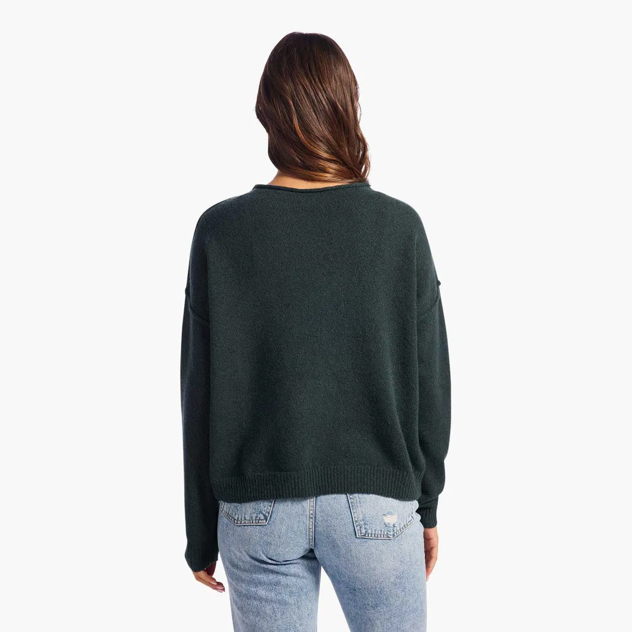 Cozy Knit Mock Neck Sweater | Alpine