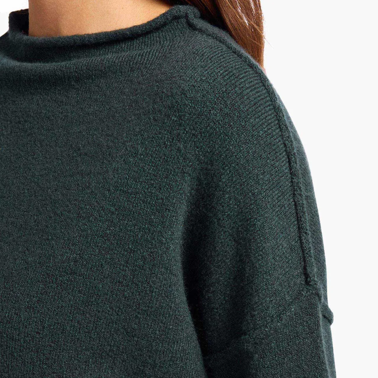 Cozy Knit Mock Neck Sweater | Alpine