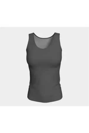 Gray Skies Fitted Tank Top