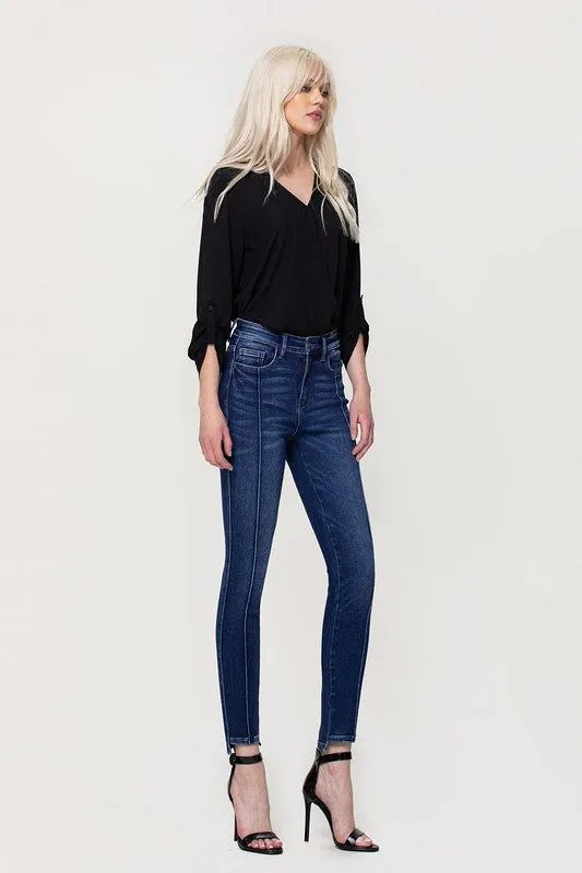 High Rise Ankle Skinny