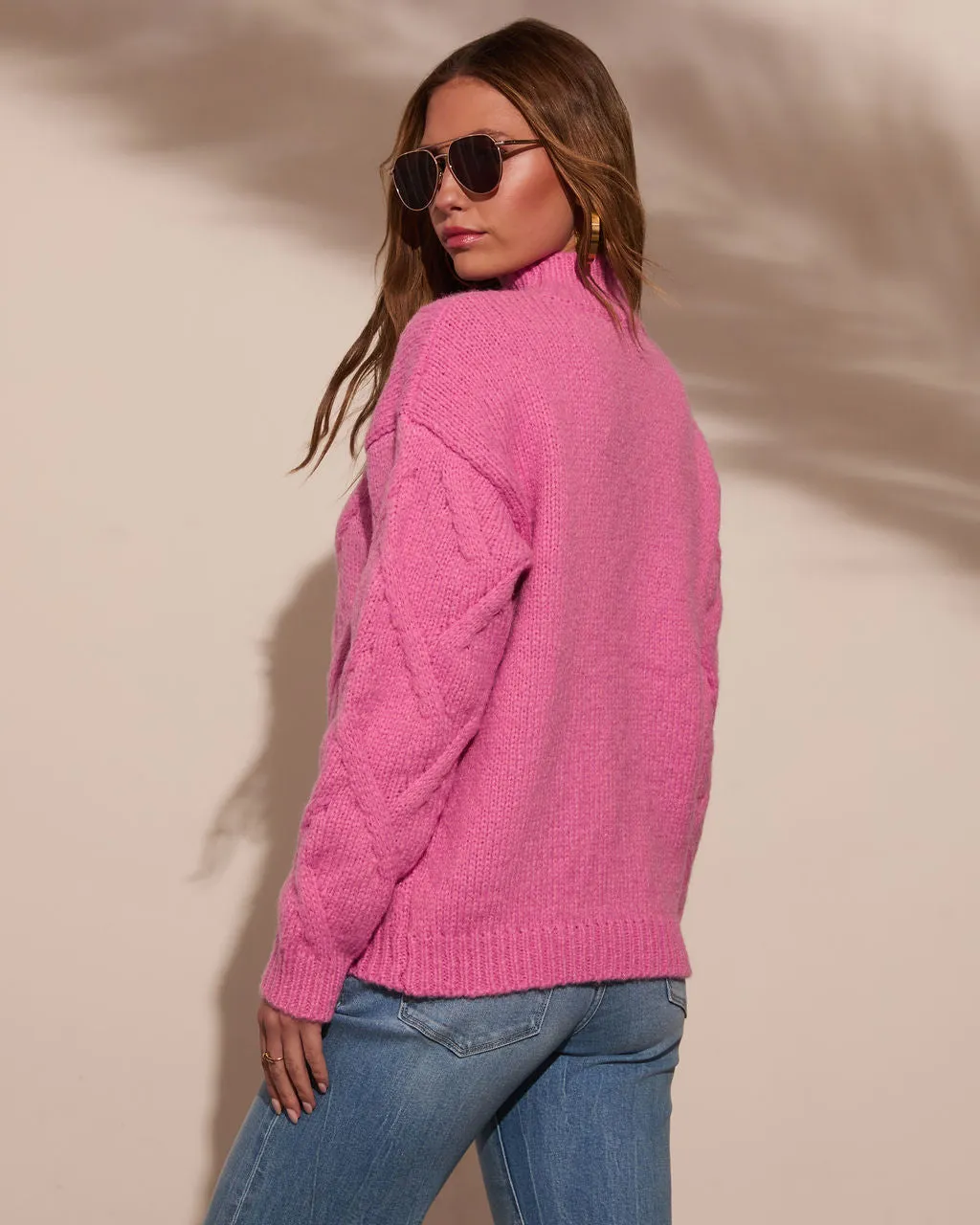 Joan Cable Knit Sweater