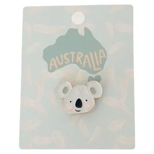 Koala Memento Pin Grey 2cm