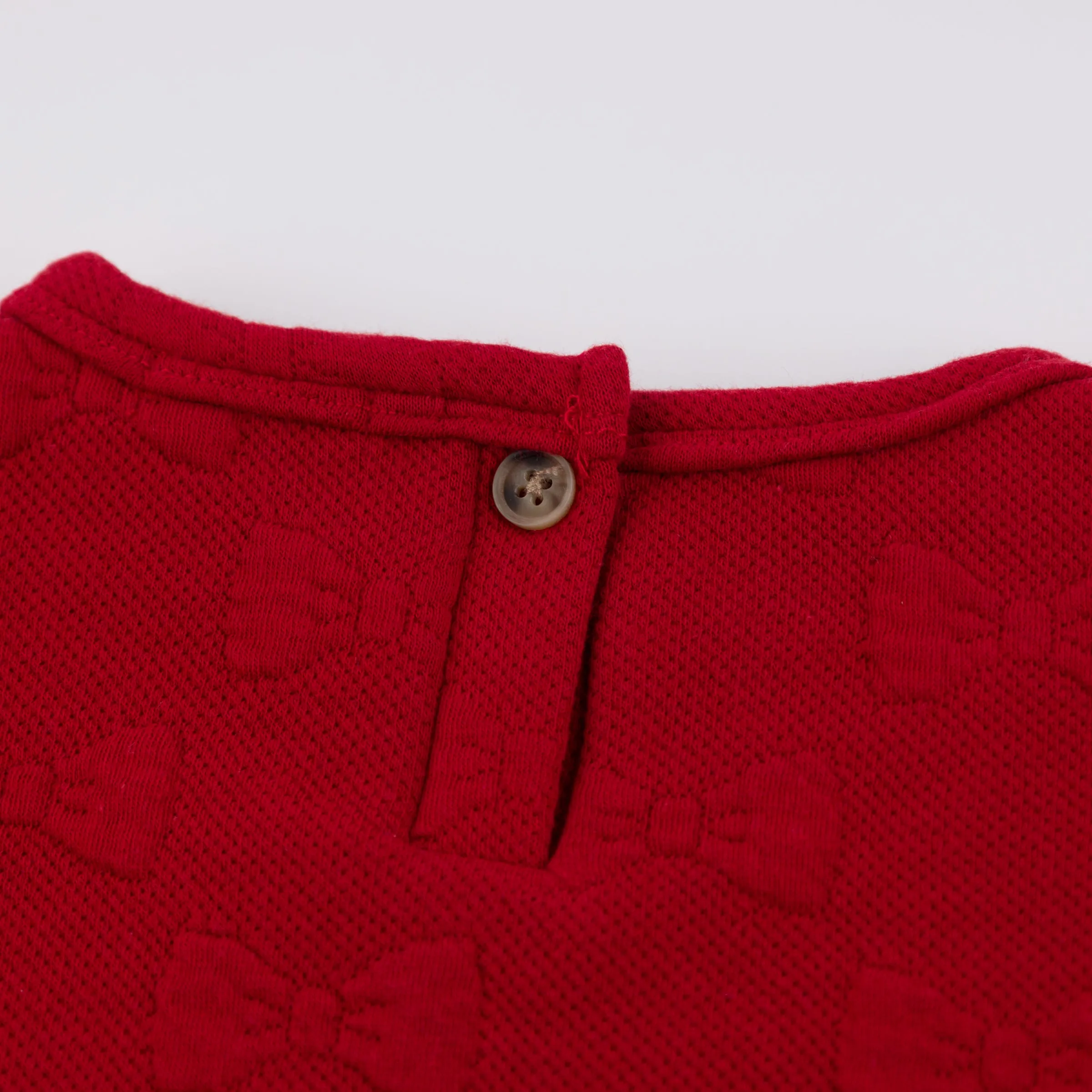 oh baby! Millie Slouch Sweatshirt - Pucker Bows - Dark Red