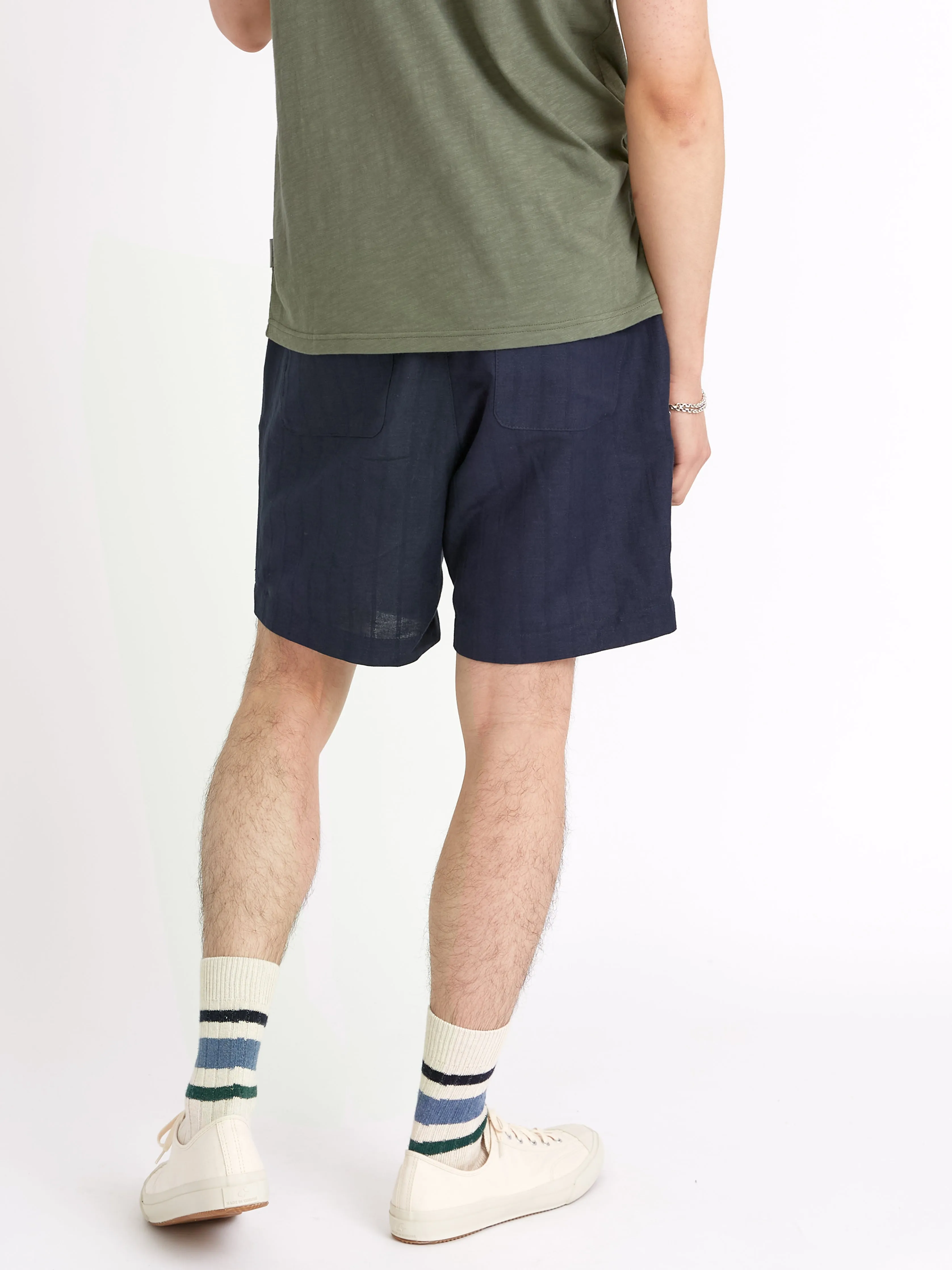 Osborne Drawstring Shorts Dillard Navy