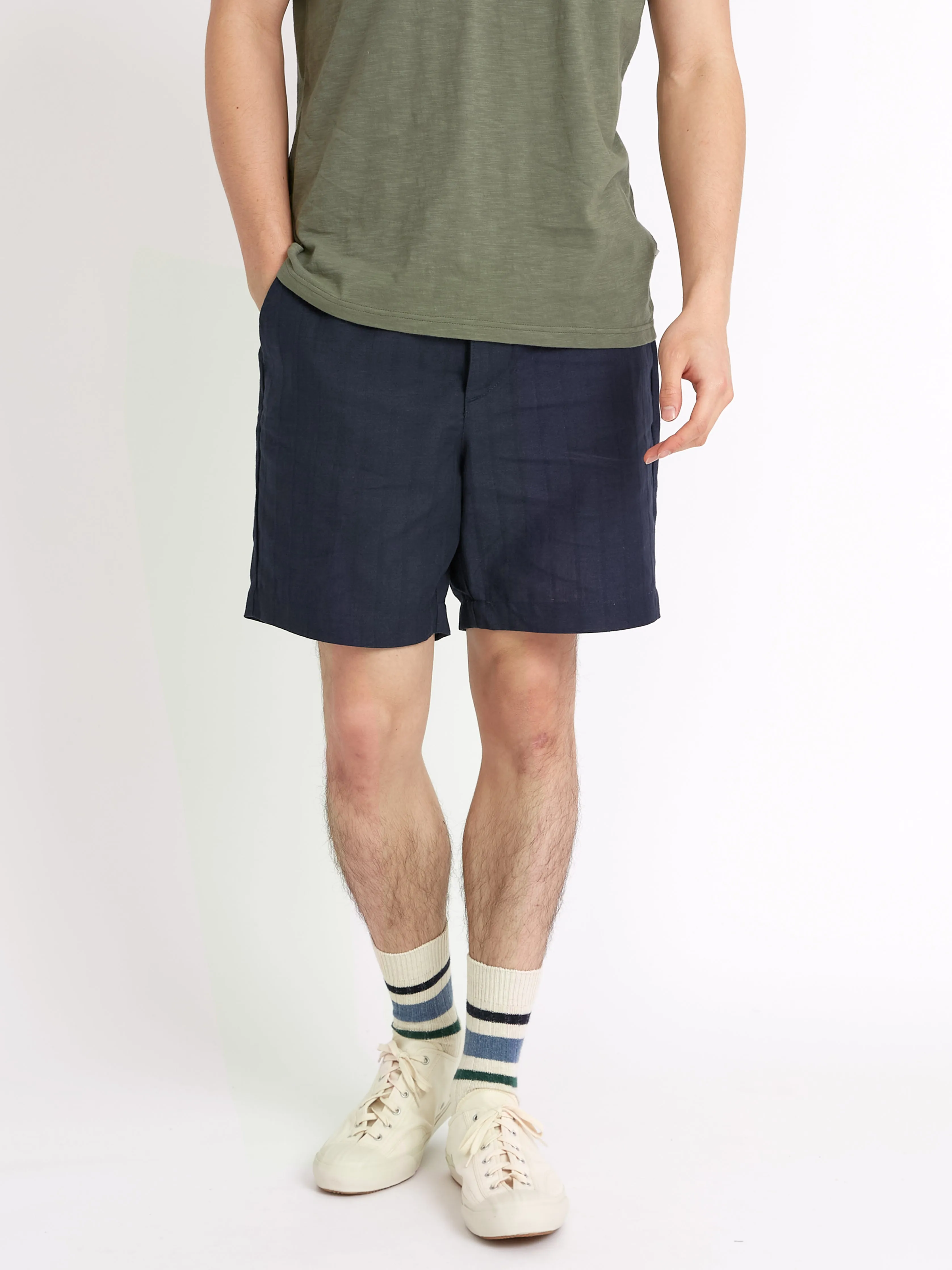 Osborne Drawstring Shorts Dillard Navy