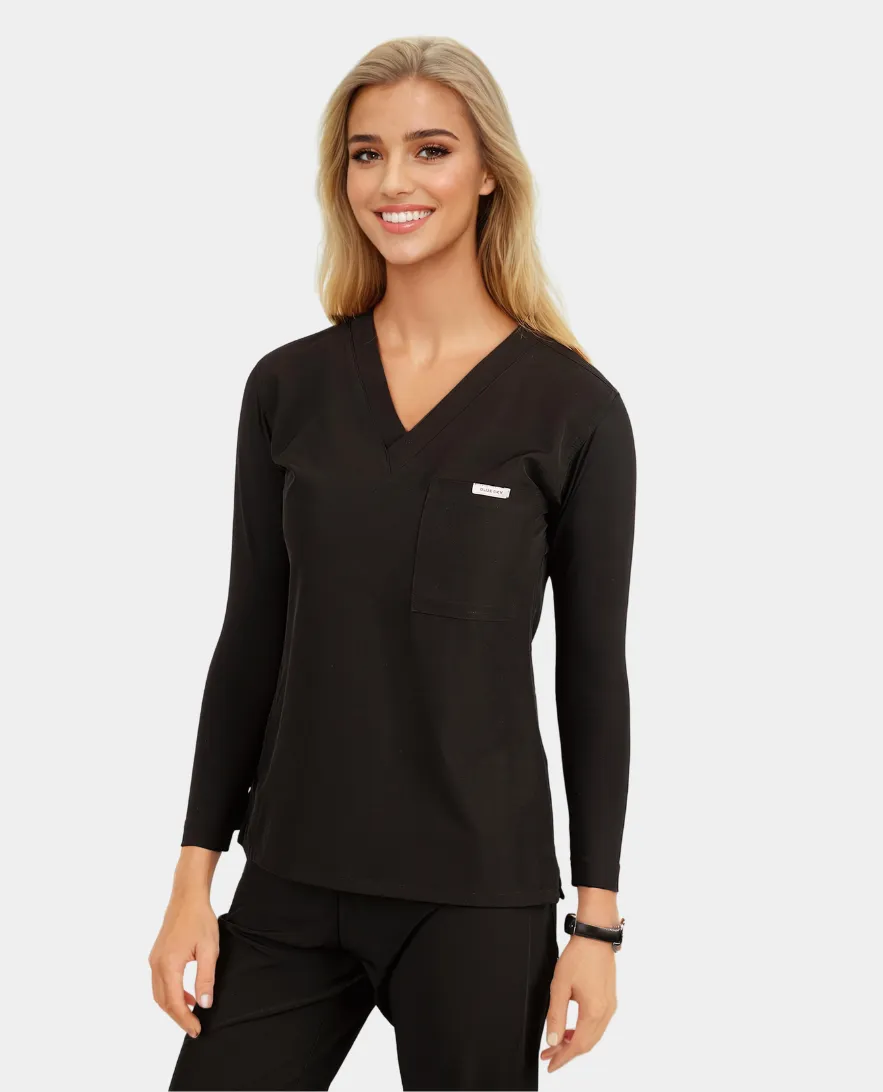 Paloma Long Sleeve Scrub Tops