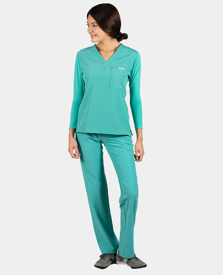 Paloma Long Sleeve Scrub Tops