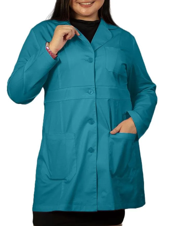 Panda Uniform Women 34 Inch Medical Lab Coat