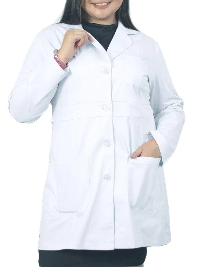 Panda Uniform Women 34 Inch Medical Lab Coat