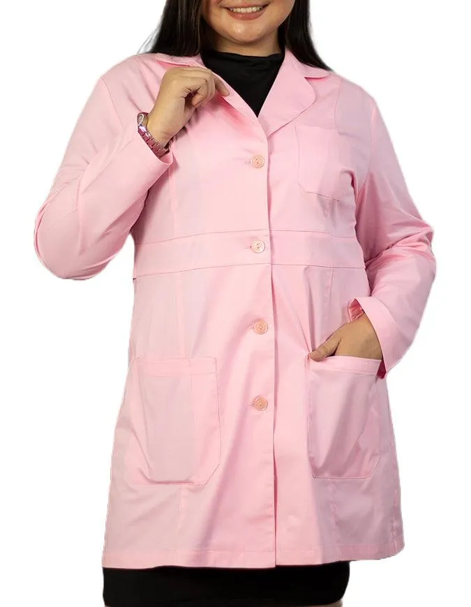 Panda Uniform Women 34 Inch Medical Lab Coat