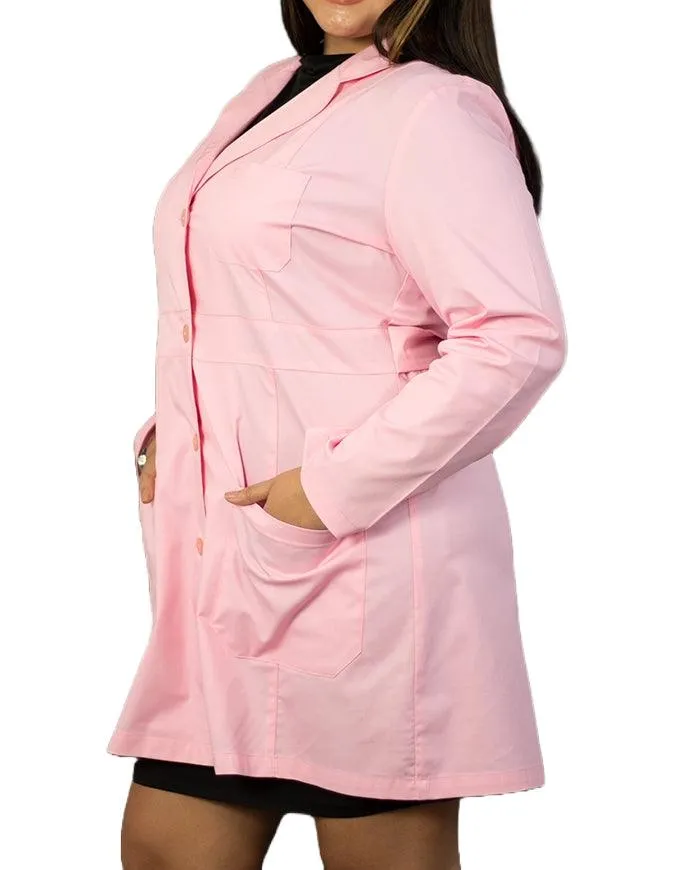 Panda Uniform Women 34 Inch Medical Lab Coat