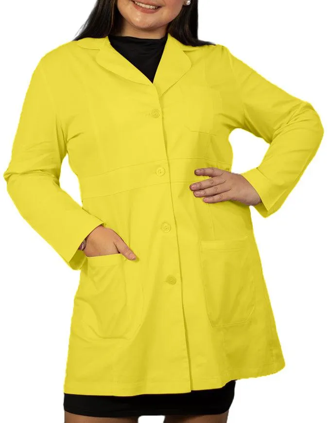 Panda Uniform Women 34 Inch Medical Lab Coat