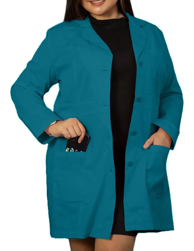 Panda Uniform Women 34 Inch Medical Lab Coat