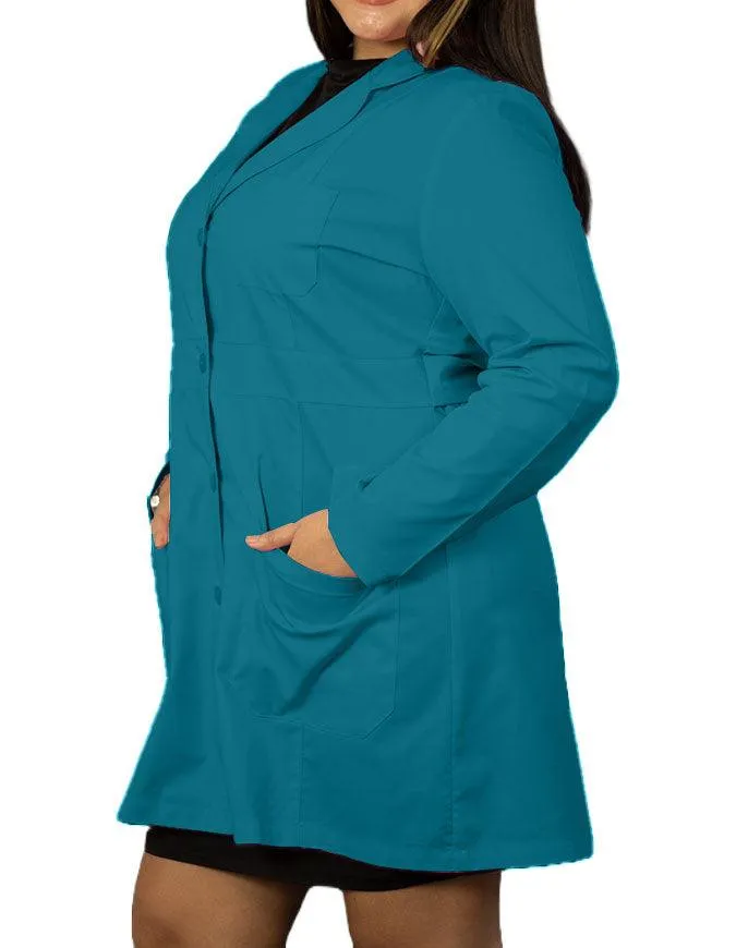 Panda Uniform Women 34 Inch Medical Lab Coat