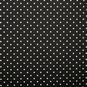 Printed Craft Canvas - TIC-TAC-TOE - Polka dots - Dark blue