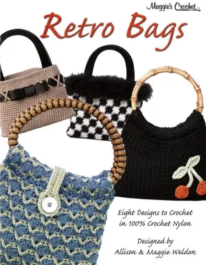 Retro Bags Pattern Leaflet Crochet Pattern