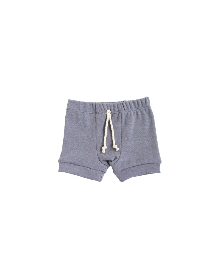 rib knit shorts CO - cosmos