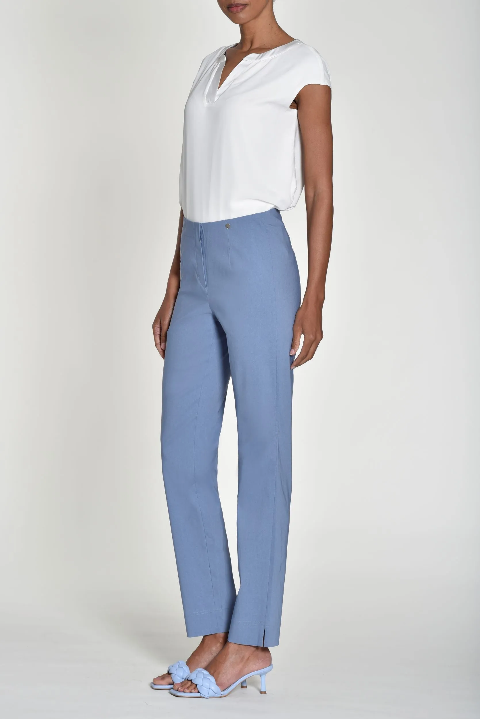 Robell Marie Full length pull on stretch trousers. All Colours