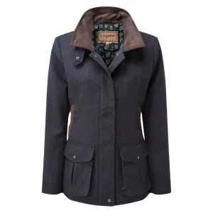 Schoffel Ladies Lilymere Jacket - Navy Herringbone Tweed