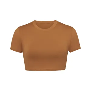 SWIM T-SHIRT | ALMOND