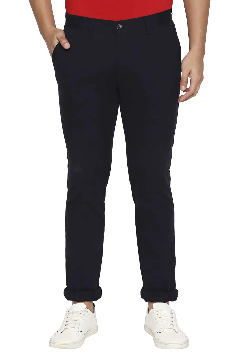 Tapered Fit Anthracite Stretch Trouser