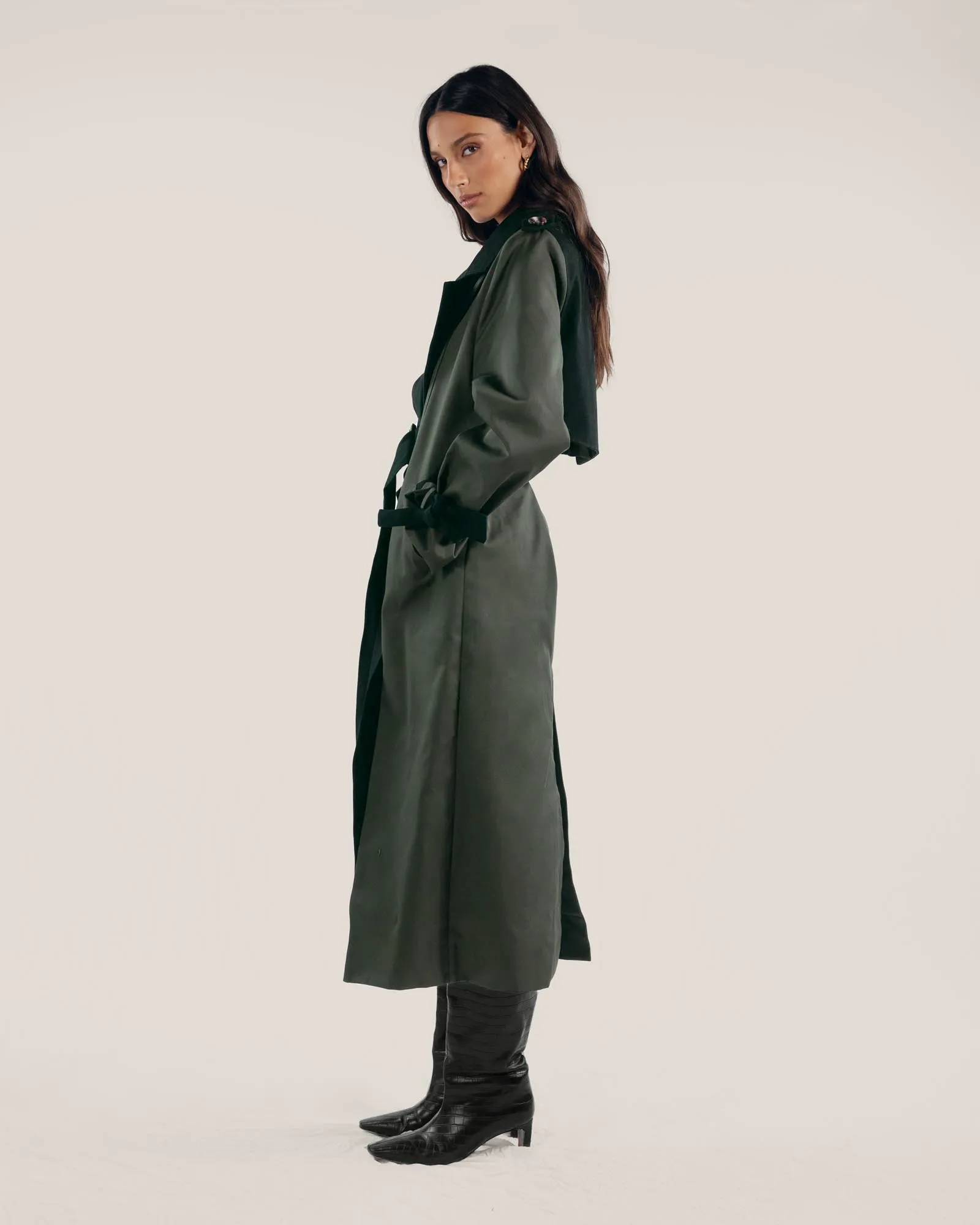 The Ember Trench Coat