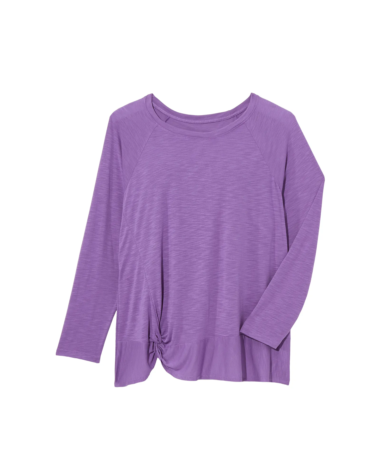 Wallflower Side Knot Tee | Purple