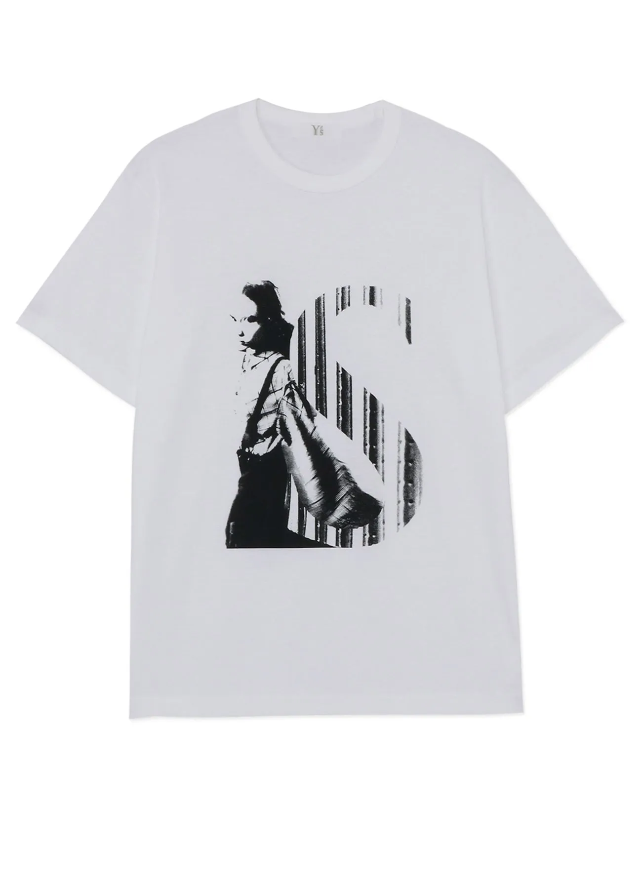 [Y's x MAX VADUKUL]PICTURE PIGMENT SHORT SLEEVE T-SHIRTS