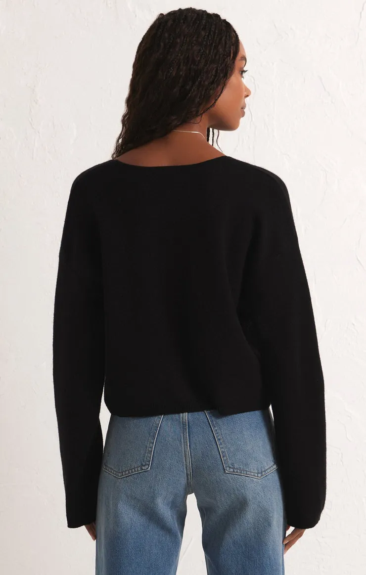 Z SUPPLY Estelle Crop Cardigan Sweater