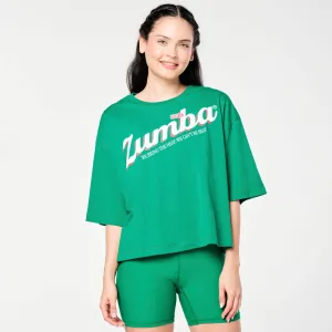 Zumba® Prep Boxy Top - Very Verde